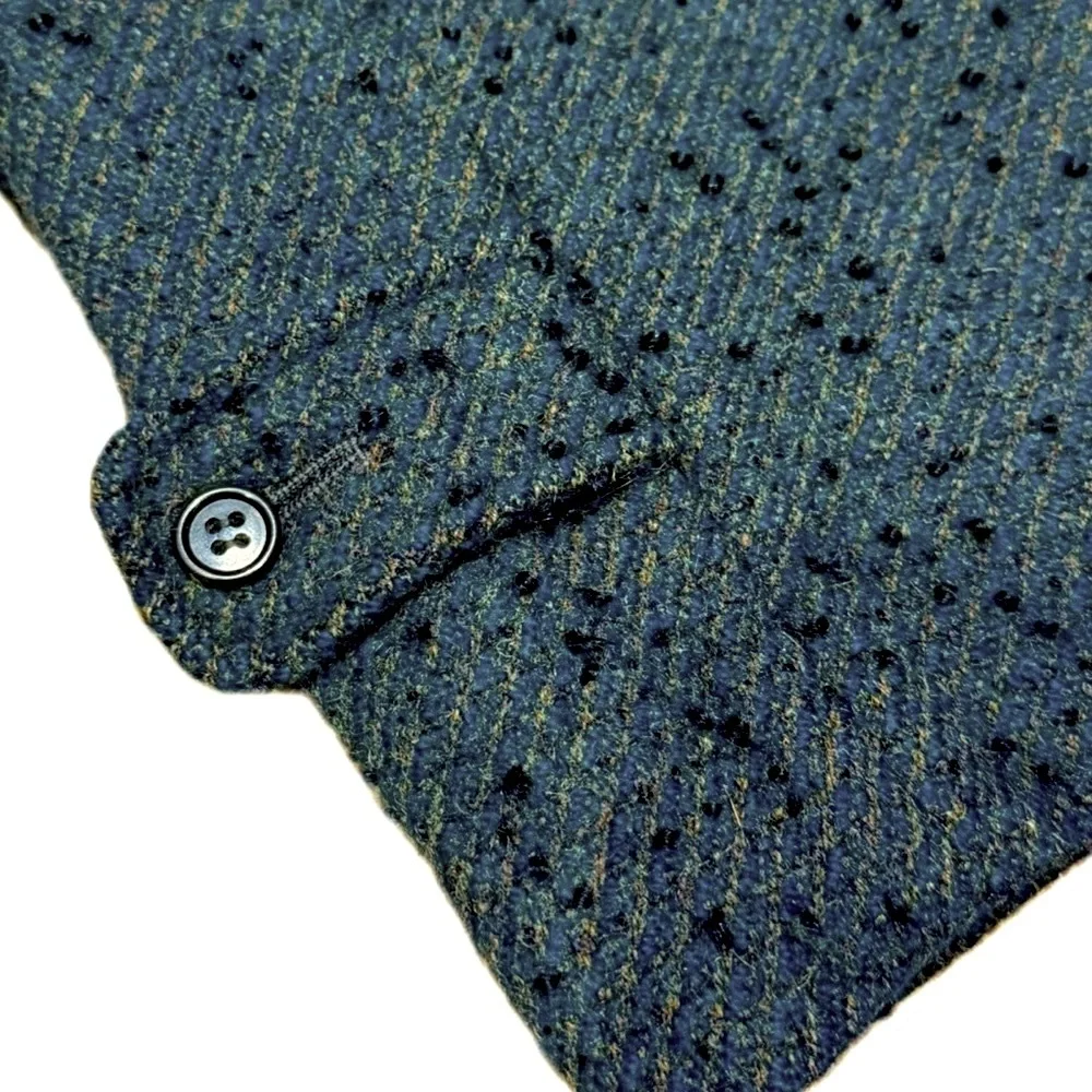 🧥🏢 THE LONDONER‎ Vintage 60s Coat | English Cloth  Paisley Lining | Men's 44R